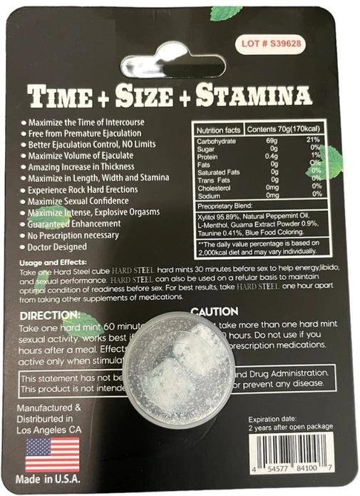 Hard Steel Hard Mints