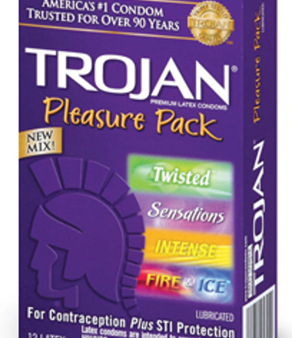 TROJAN PLEASURE PACK 12 PACK