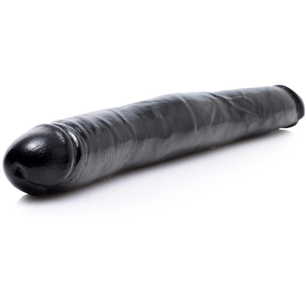 Realistic 17.5 Inches Double Dong Black
