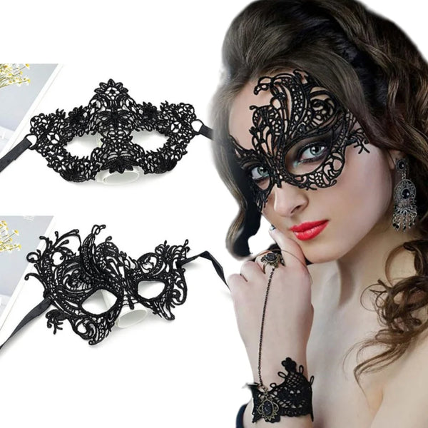 Mask Black Lace Mask