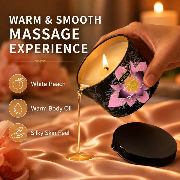 Massage Oil Candle Moisturizing Aromatherapy Candle