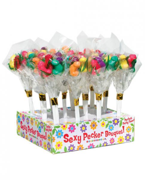 Candy Penis Bouquet Display Of 12