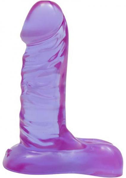 Crystal Jellie Ballsy C*ck 7in - Purple
