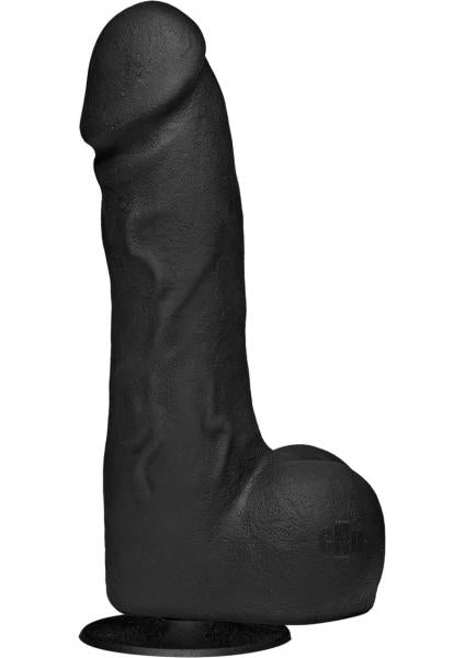 The Perfect Cock 7.5 inches Dual Density Dildo Black