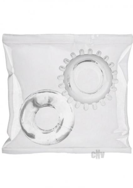 Rock Solid C Ring 2pk Refill 50pc Clr