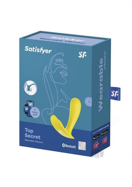 Satisfyer Top Secret Connect App Yellow