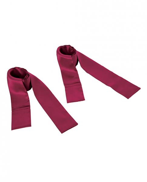 Sex & Mischief Enchanted Silky Sash Restraints Red