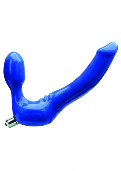 Tantus Feeldoe Slim Dildo Silicone - Blue