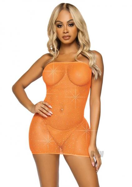 Crystalize Net Convert Tube Dress Os Orn
