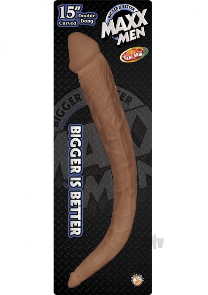 Maxx Men 15 Curved Double Dong Brown