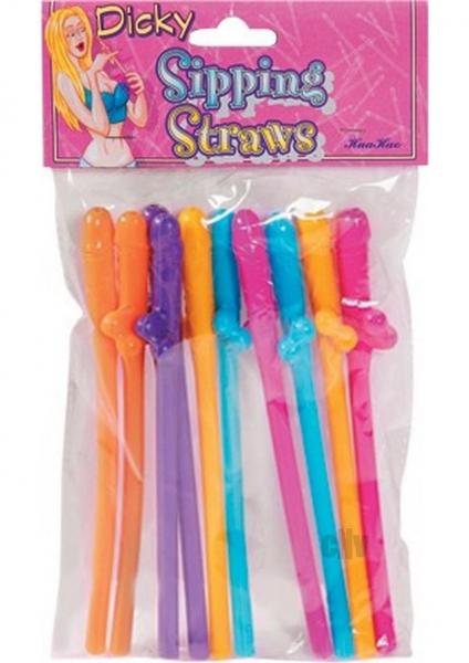 Pecker Straws Color