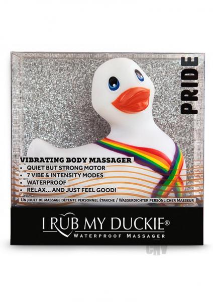I Rub My Duckie 2.0 Pride White