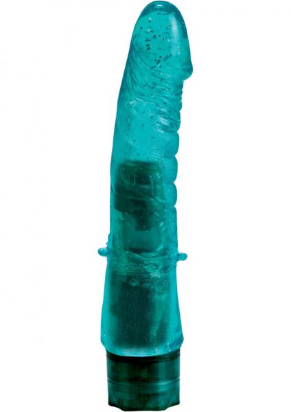 EMERALD STUDS AROUSE 10 FUNCTION WATERPROOF 7 INCH BLUE