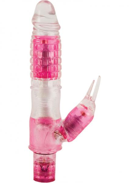 10 FUNCTION DUAL MOTOR BENDI DUAL TEASER WATERPROOF 5.75 INCH PINK