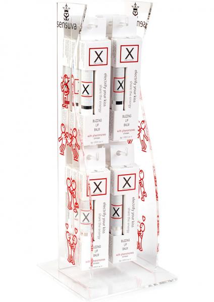 X On The Lips Buzzing Balm 12 ea Counter Display