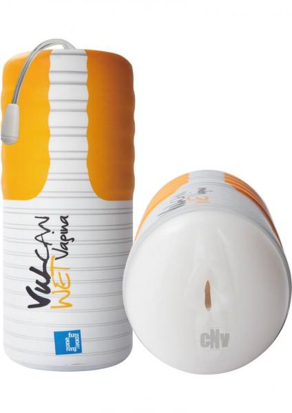 Vulcan Wet Vagina Masturbator White