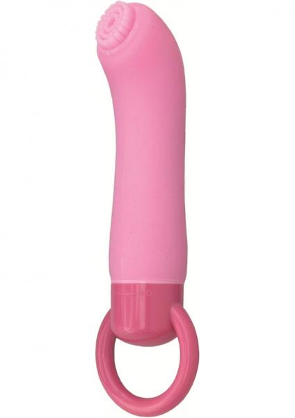 NAUGHTY POPS TRYST  VIBRATOR 100% SILICONE PINK WATERPROOF