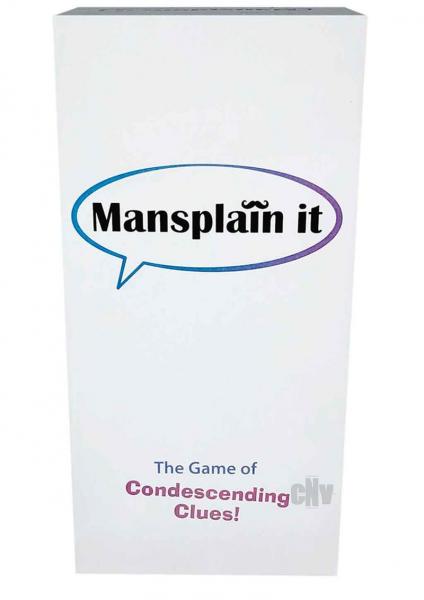 Mansplain It Card Game