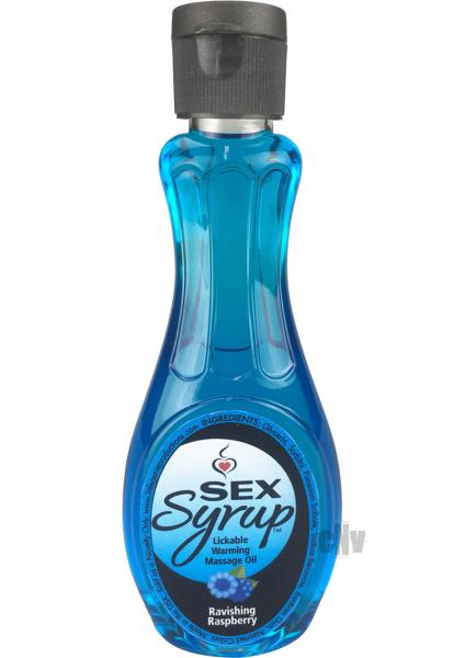 Sex Syrup Ravishing Raspberry Massage Oil 4oz