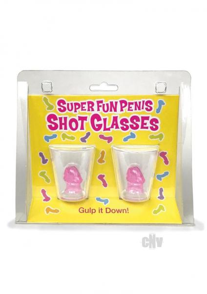 Super Fun Penis Shot Glasses 2pc