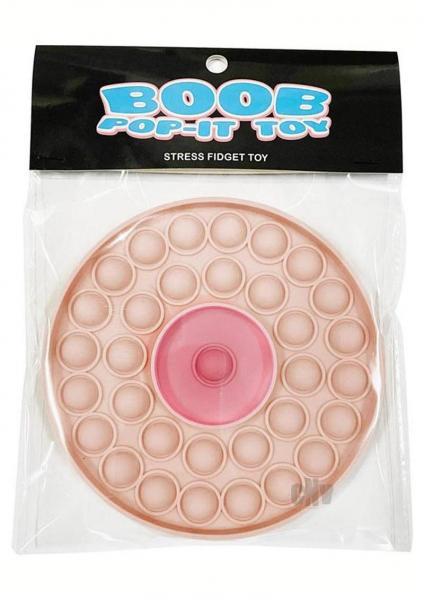 Boob Pop It Toy Tan