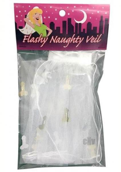 Flashy Naughty Veil White