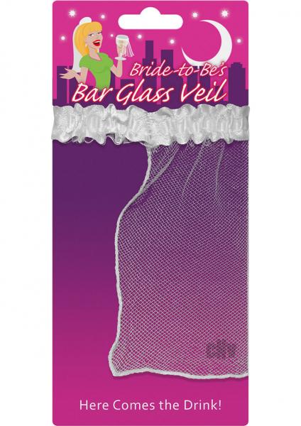 Bride To Be Bar Glass Veil