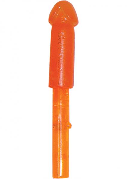 Dicky Licky Light Up Penis Lollipop Orange