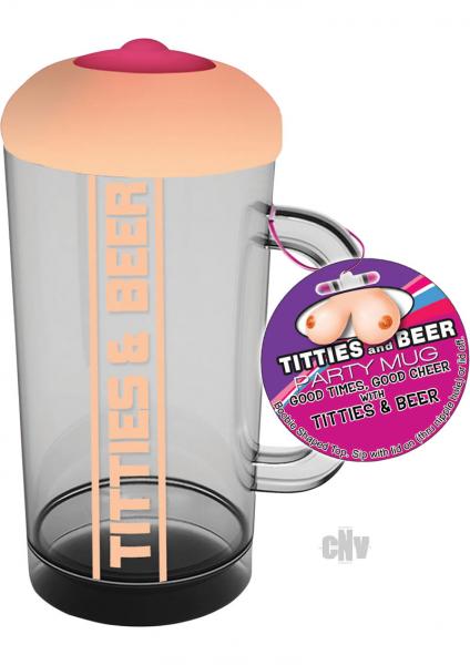 Titties And Beer Boobie Glass