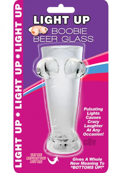 Light Up Boobie Beer Glass