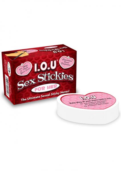 IOU Sex Stickies For Her The Ultimate Sexual Sticky Notes