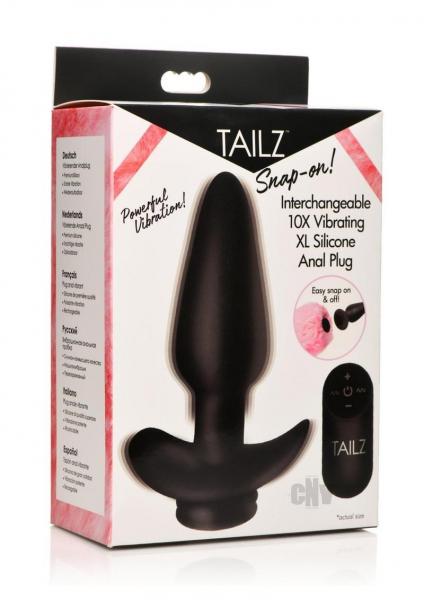 Tailz Snap On Plug W/remote Xl