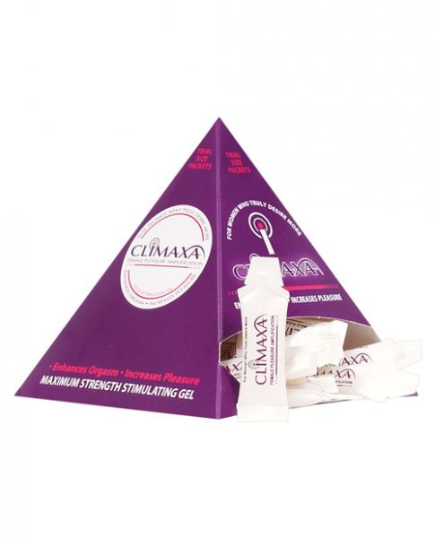 Climaxa Pillows Box Of 50 Trial Size Packets