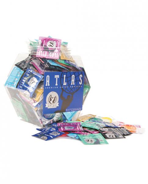 Atlas Latex Condoms Assorted Bowl Of 144