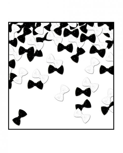 Bow Ties Confetti - Black/white