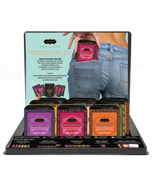 Kama Sutra The Weekender Kit Display Of 12