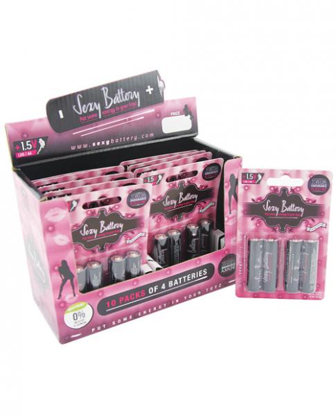 Sexy Battery AA Box Of 10 Four Packs