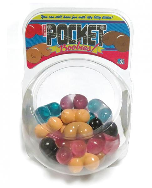 Pocket Boobies Fishbowl Display 30 Pieces