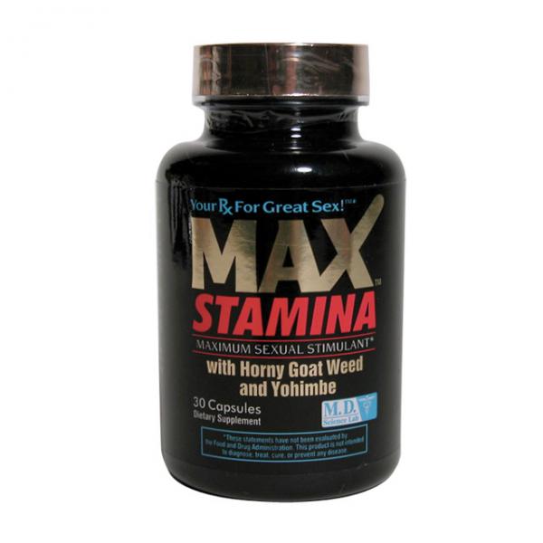 Maxstamina 30ct Bottle