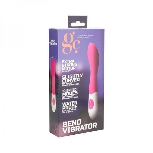 Gc Bend Vibrator - Pink