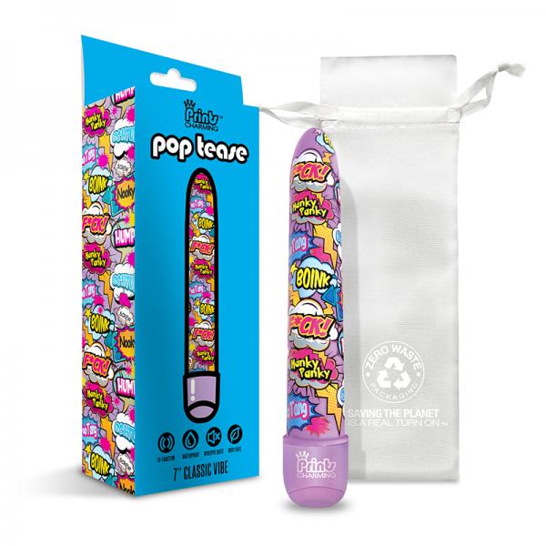 Prints Charming Pop Tease 7" Classic Vibe - F*ck - Purple