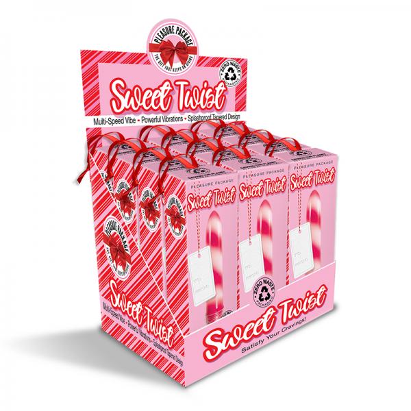 Sweet Twist 12-piece Vibrator P.o.p