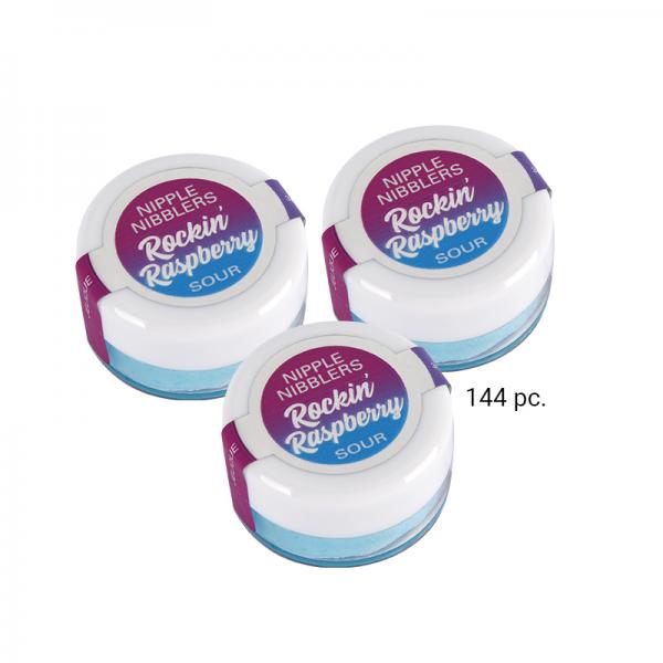 Nipple Nibbler Sour  Tingle Balm Rockin' Raspberry (bulk Pack/144 Pcs) 3 G