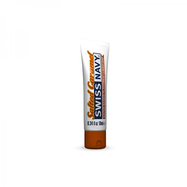Swiss Navy Salted Caramel Flavored Lubricant 10 Ml