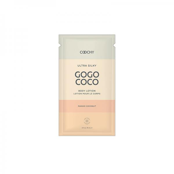 Coochy Ultra Silky Body Lotion Mango Coconut .35 Fl. Oz./10 Ml Foil 24-piece Bulk Bag