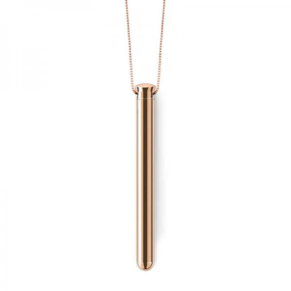 Le Wand Vibrating Necklace Rose Gold