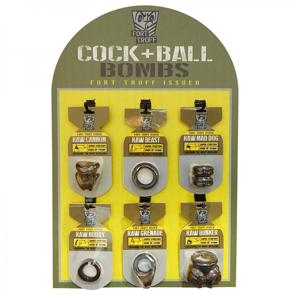 Fort Troff Artillery C-rings Corrugated Display
