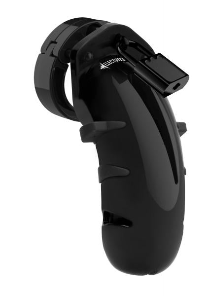 Chastity Cock Cage E-Stimulation Black