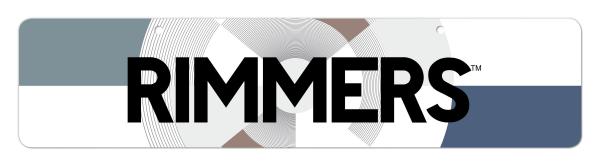 Rimmers Display Sign