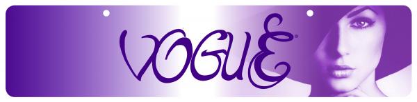 Vogue Display Sign
